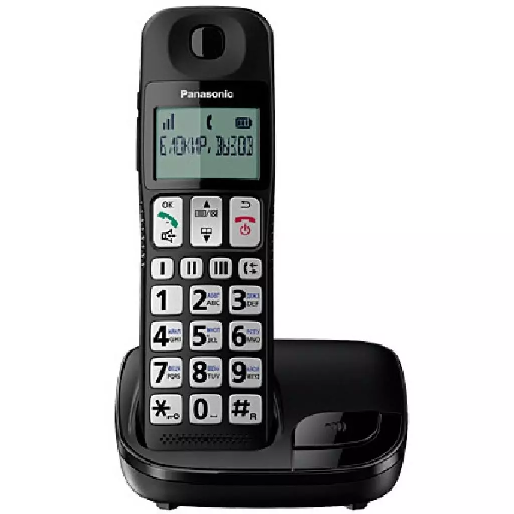 Телефон DECT Panasonic KX-TGE110UCB - 1 Телефон DECT Panasonic KX-TGE110UCB - 1