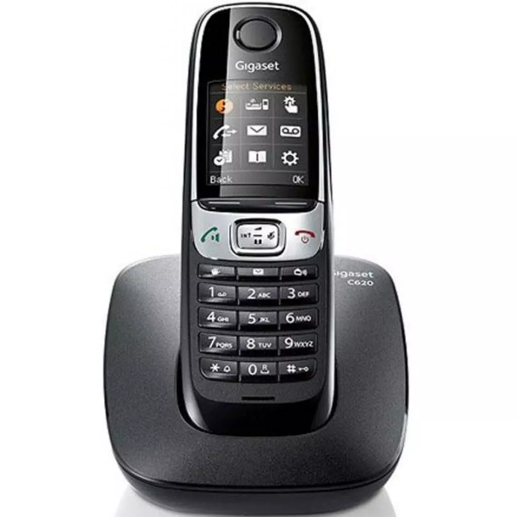 Телефон DECT Gigaset C620 Black (S30852H2403S151) - 1 Телефон DECT Gigaset C620 Black (S30852H2403S151) - 1