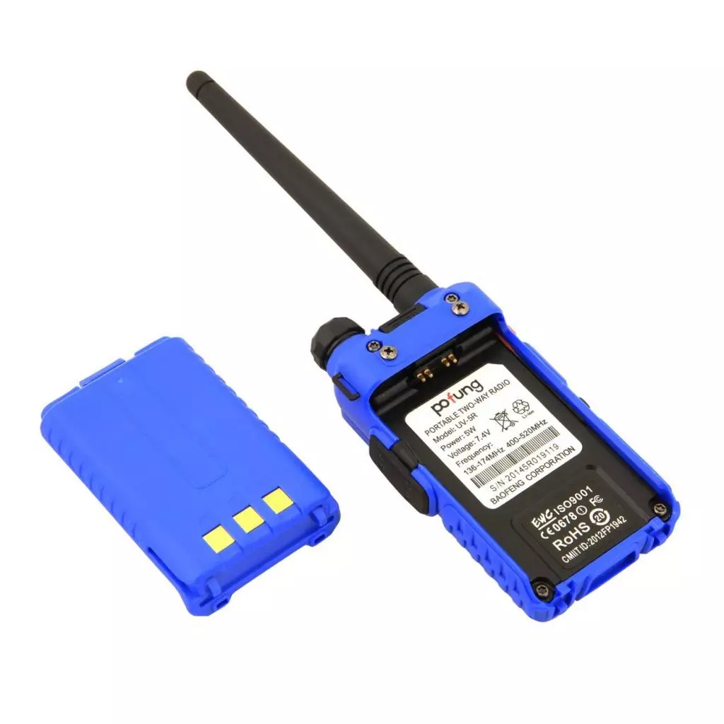 Портативная рация Baofeng UV-5R Blue - 3 Портативная рация Baofeng UV-5R Blue - 3