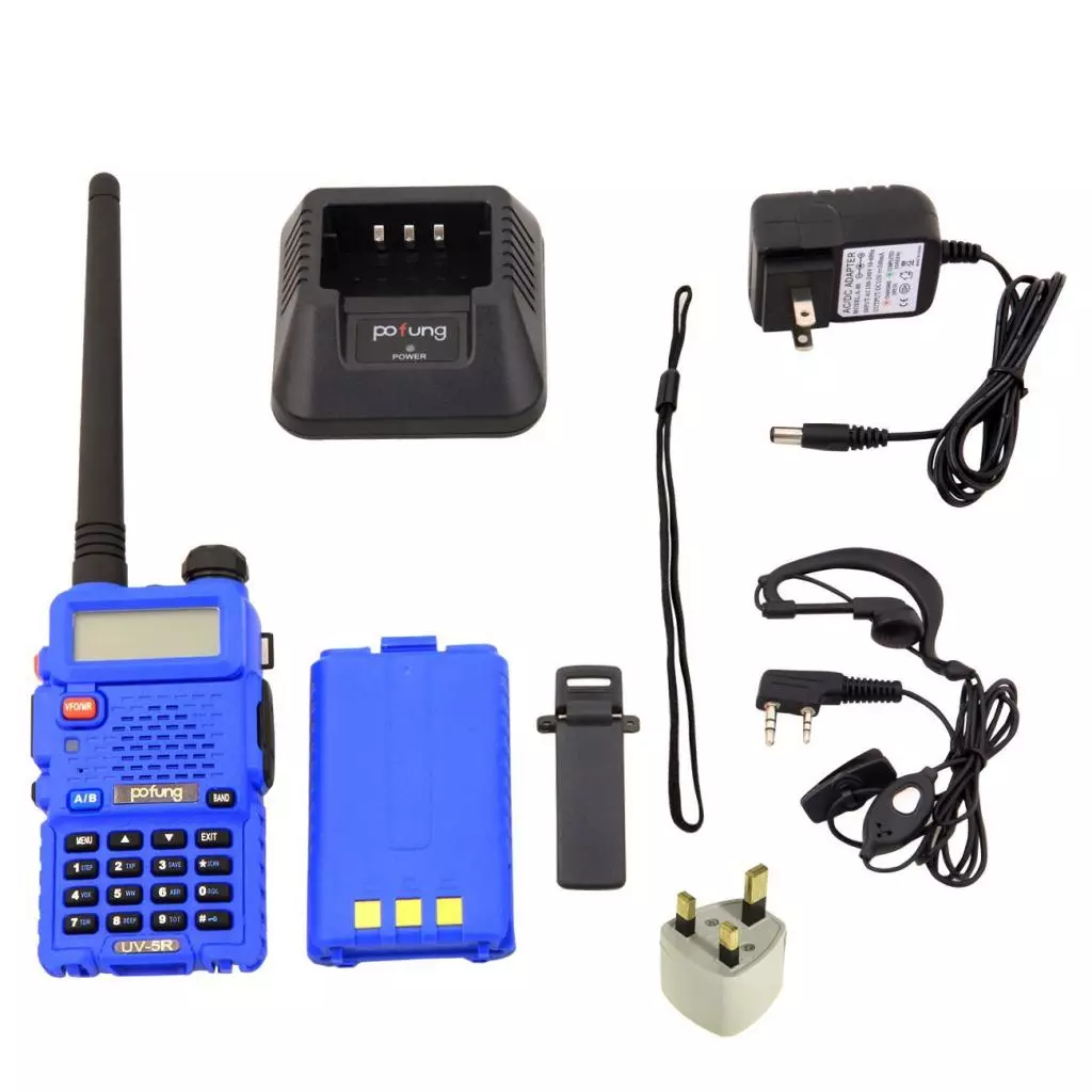 Портативная рация Baofeng UV-5R Blue - 5 Портативная рация Baofeng UV-5R Blue - 5