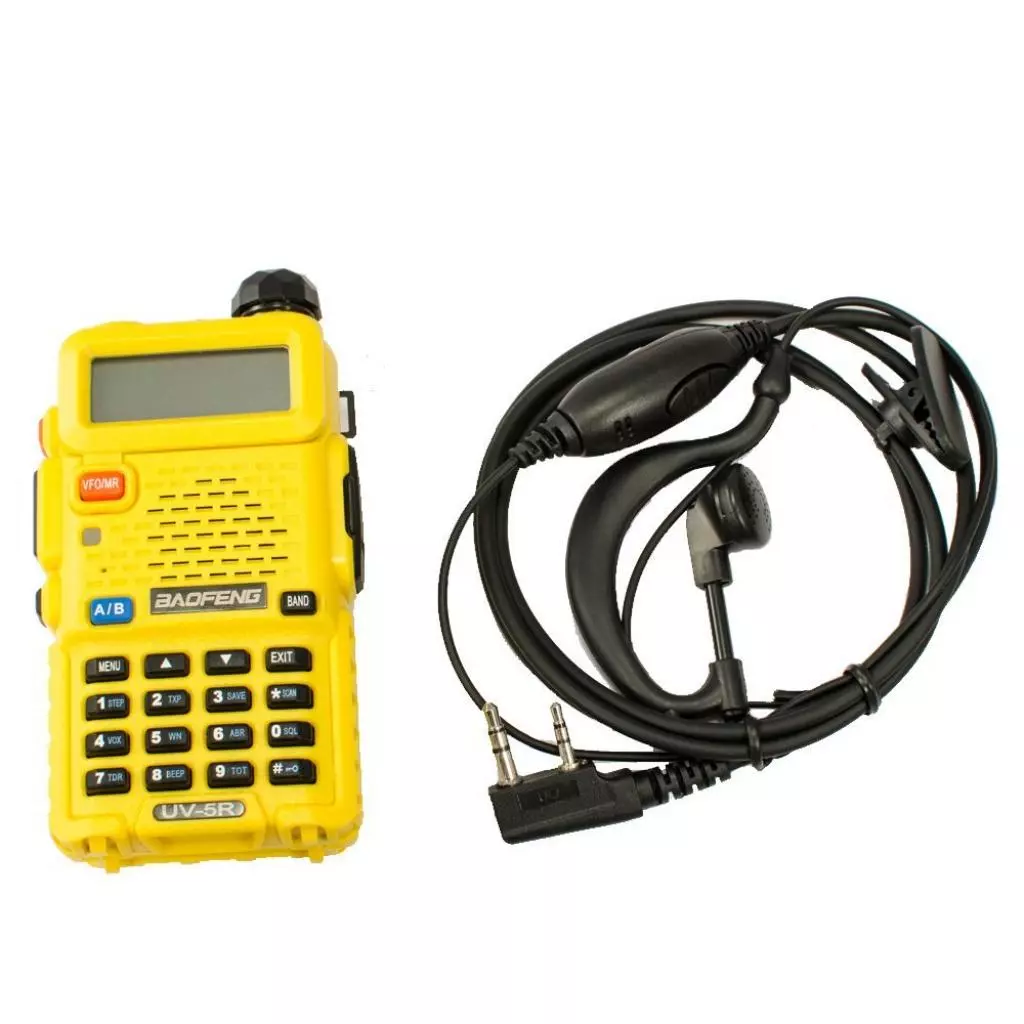 Портативная рация Baofeng UV-5R Yellow - 4