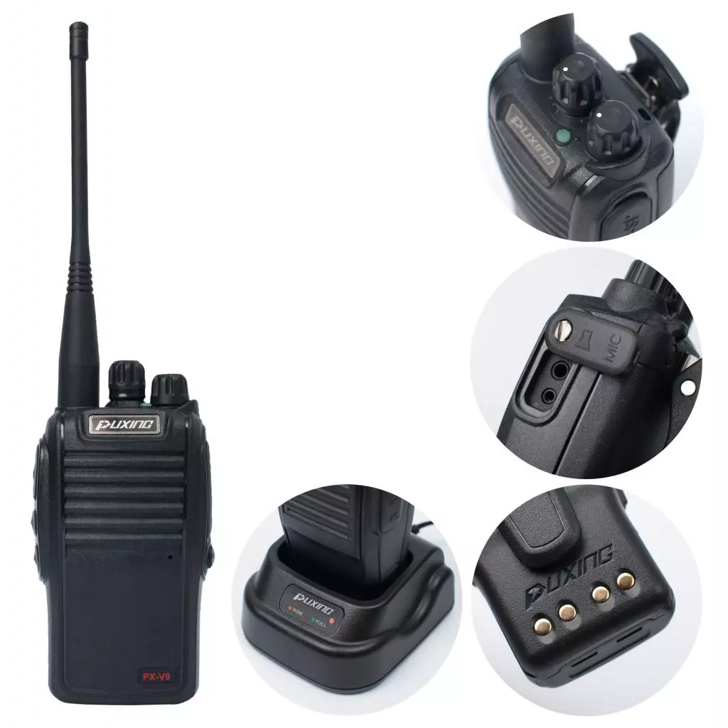 Портативная рация Puxing PX-V9 (400-470MHz) 1200MAh LiIon (PX-V9_UHF) - 4 Портативная рация Puxing PX-V9 (400-470MHz) 1200MAh LiIon (PX-V9_UHF) - 4