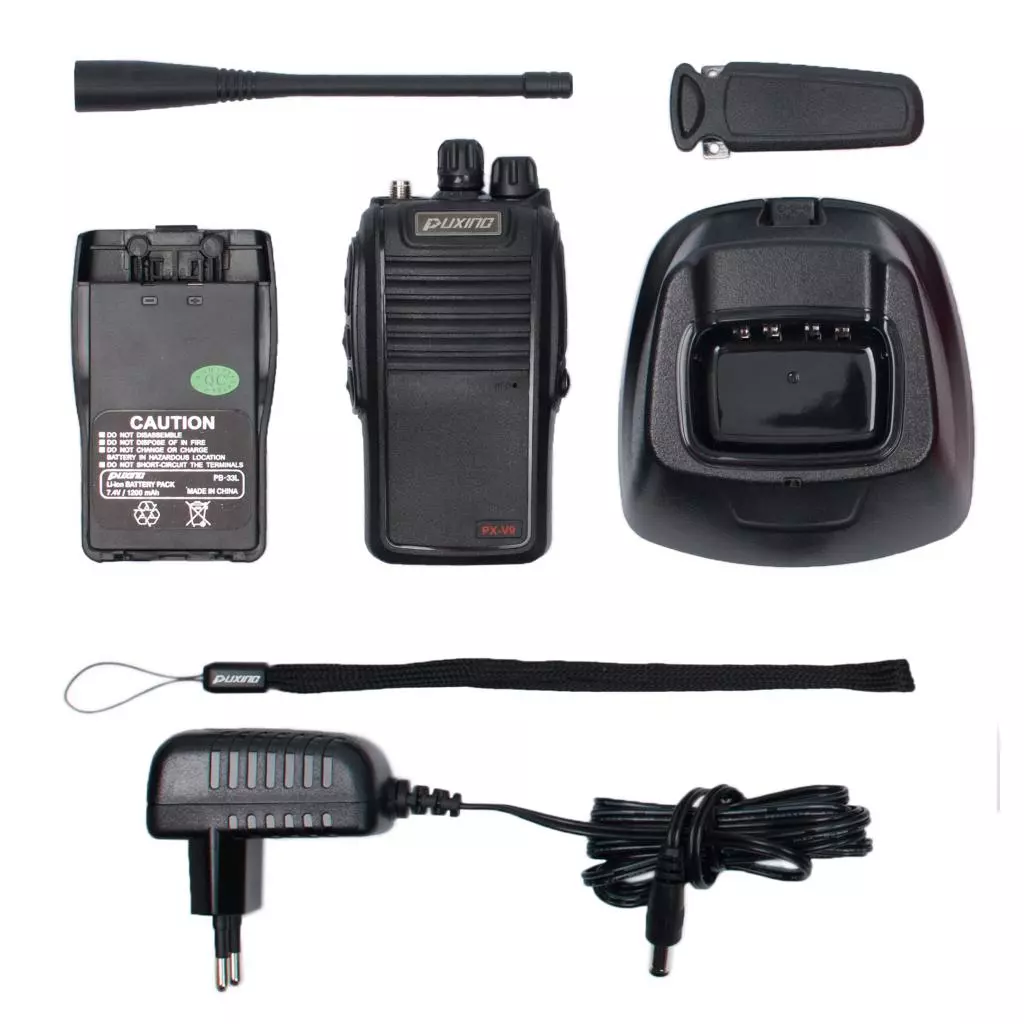 Портативная рация Puxing PX-V9 (400-470MHz) 1200MAh LiIon (PX-V9_UHF) - 5 Портативная рация Puxing PX-V9 (400-470MHz) 1200MAh LiIon (PX-V9_UHF) - 5