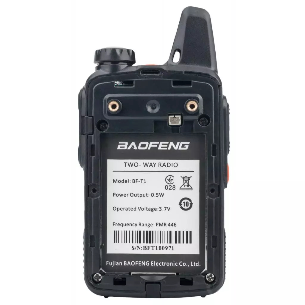 Портативная рация Baofeng BF-T1_PMR_2 - 2 Портативная рация Baofeng BF-T1_PMR_2 - 2