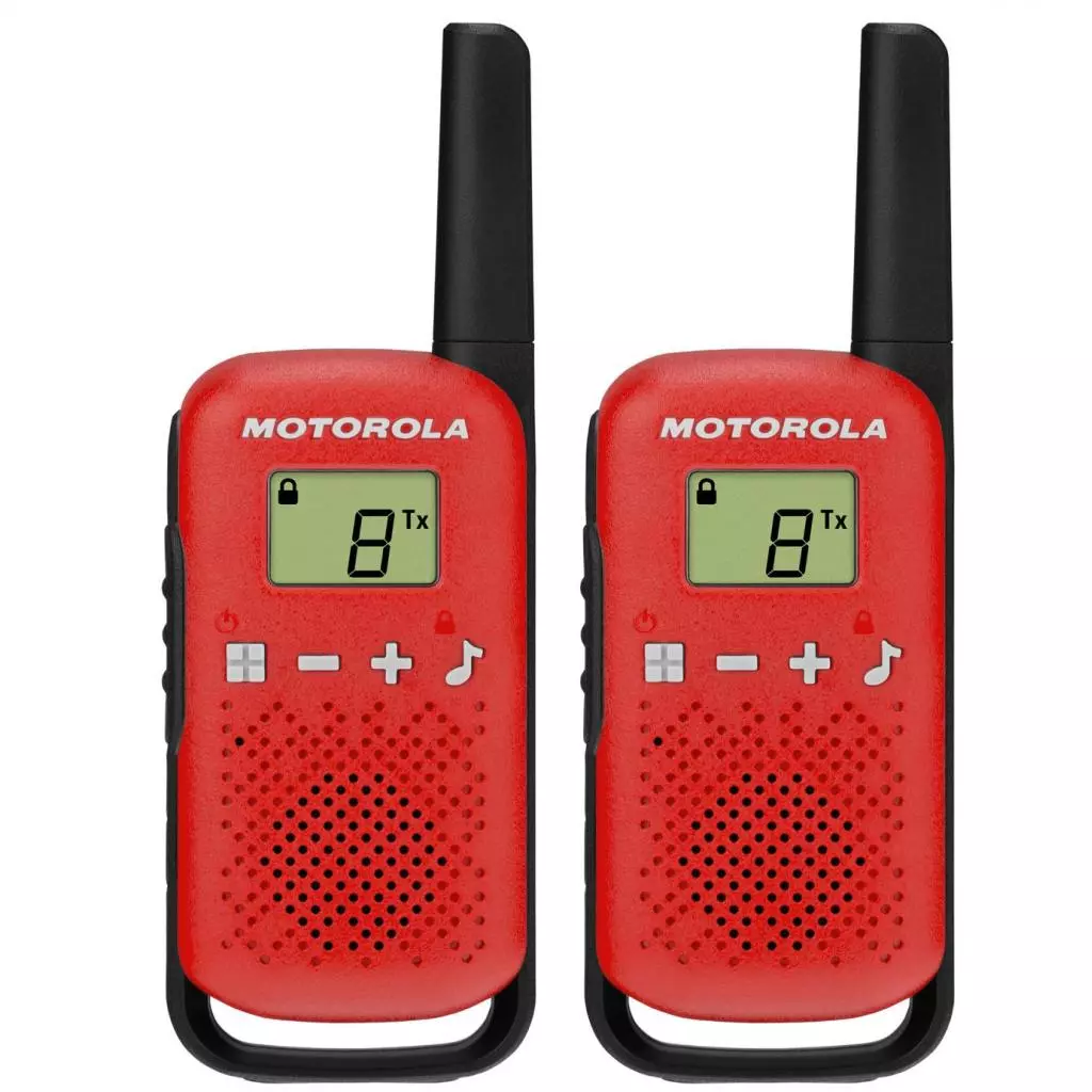 Портативная рация Motorola TALKABOUT T42 Red Twin Pack (B4P00811RDKMAW) - 1