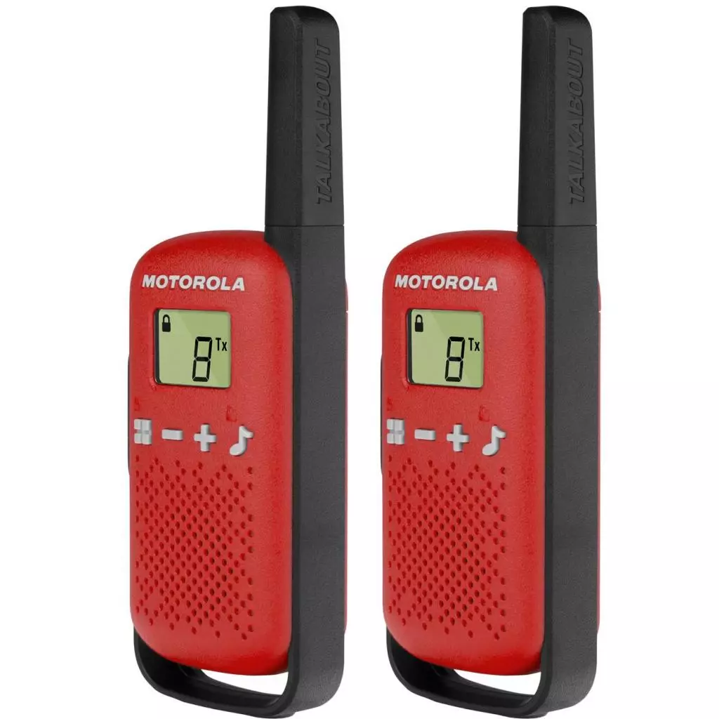 Портативная рация Motorola TALKABOUT T42 Red Twin Pack (B4P00811RDKMAW) - 2