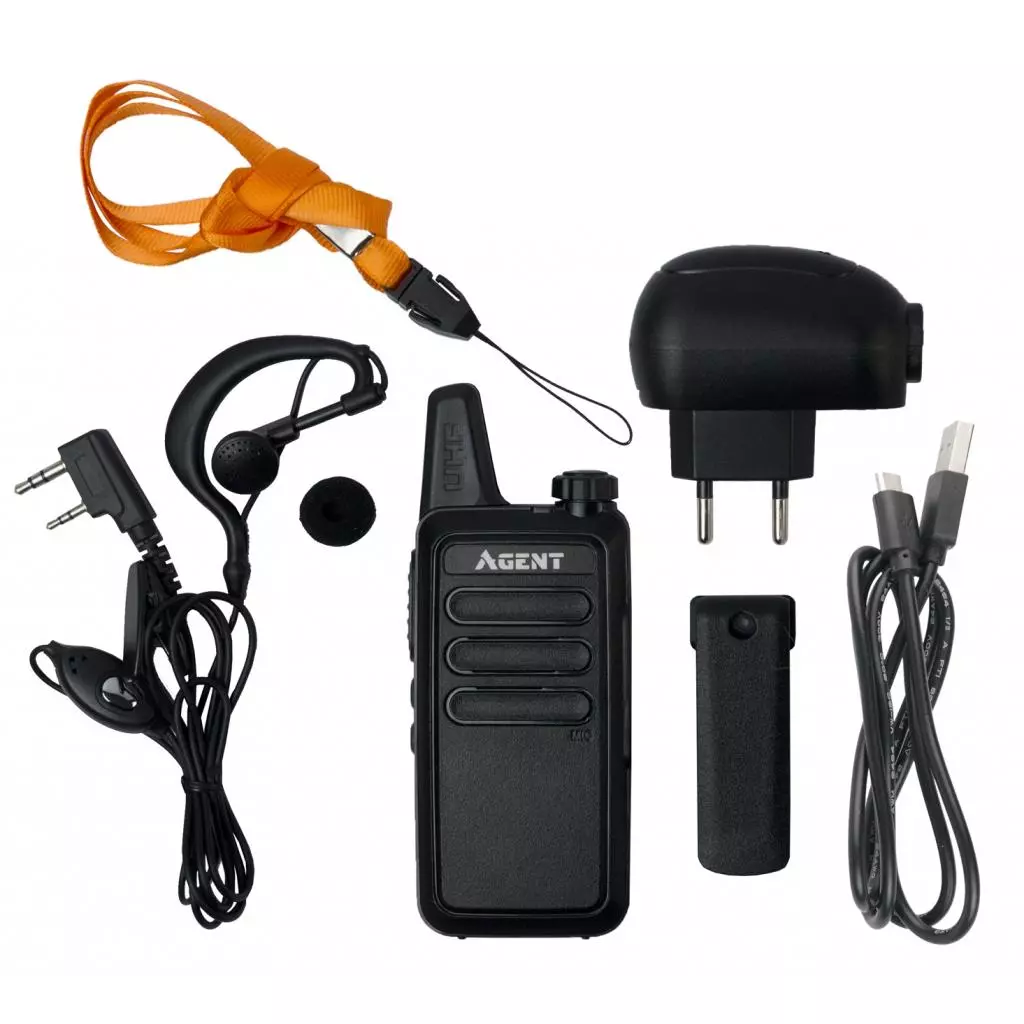 Портативная рация Agent AR-T7 Black - 6 Портативная рация Agent AR-T7 Black - 6