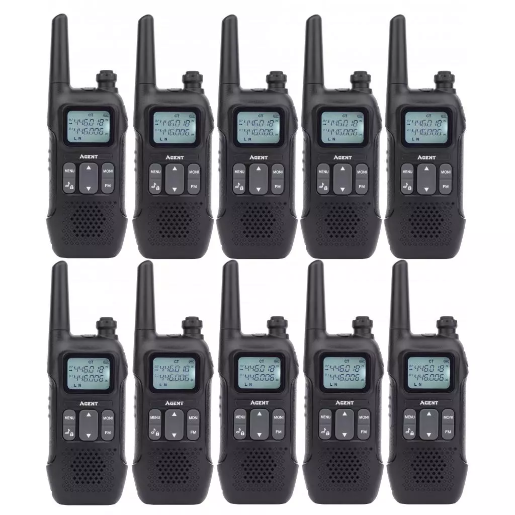 Портативная рация Agent AR-R8 Ten Pack комплект 10 шт (AR-R8_10) - 5 Портативная рация Agent AR-R8 Ten Pack комплект 10 шт (AR-R8_10) - 5