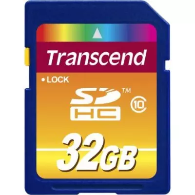 Карта памяти Transcend 32Gb SDHC class 10 (TS32GSDHC10)