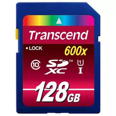 Карта памяти Transcend 128Gb SDXC class 10 UHS-I Ultimate (TS128GSDXC10U1)