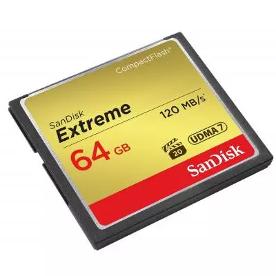 Карта памяти SanDisk 64Gb Compact Flash Extreme (SDCFXSB-064G-G46) - 1 Карта памяти SanDisk 64Gb Compact Flash Extreme (SDCFXSB-064G-G46) - 1