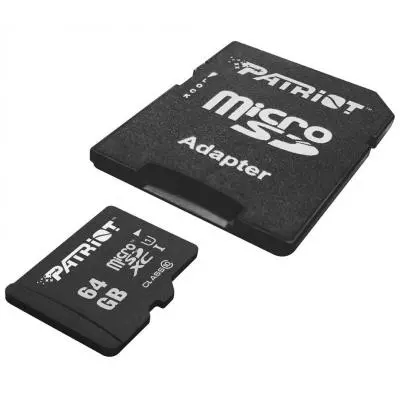 Карта памяти Patriot 64GB microSD class10 UHS-1 (PSF64GMCSDXC10) - 2 Карта памяти Patriot 64GB microSD class10 UHS-1 (PSF64GMCSDXC10) - 2