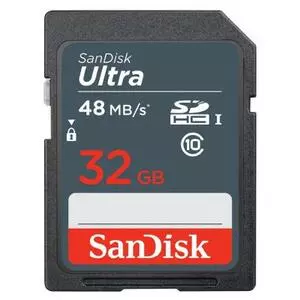 Карта памяти SanDisk 32GB SDHC Class 10 UHS-I (SDSDUNB-032G-GN3IN)