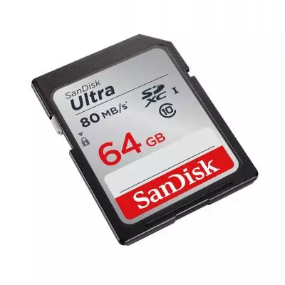 Карта памяти SanDisk 64GB SDXC Class 10 UHS-I (SDSDUNC-064G-GN6IN) - 2
