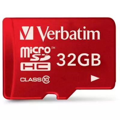 Карта памяти Verbatim 32GB microSDHC class 10 (#44044) - 1 Карта памяти Verbatim 32GB microSDHC class 10 (#44044) - 1