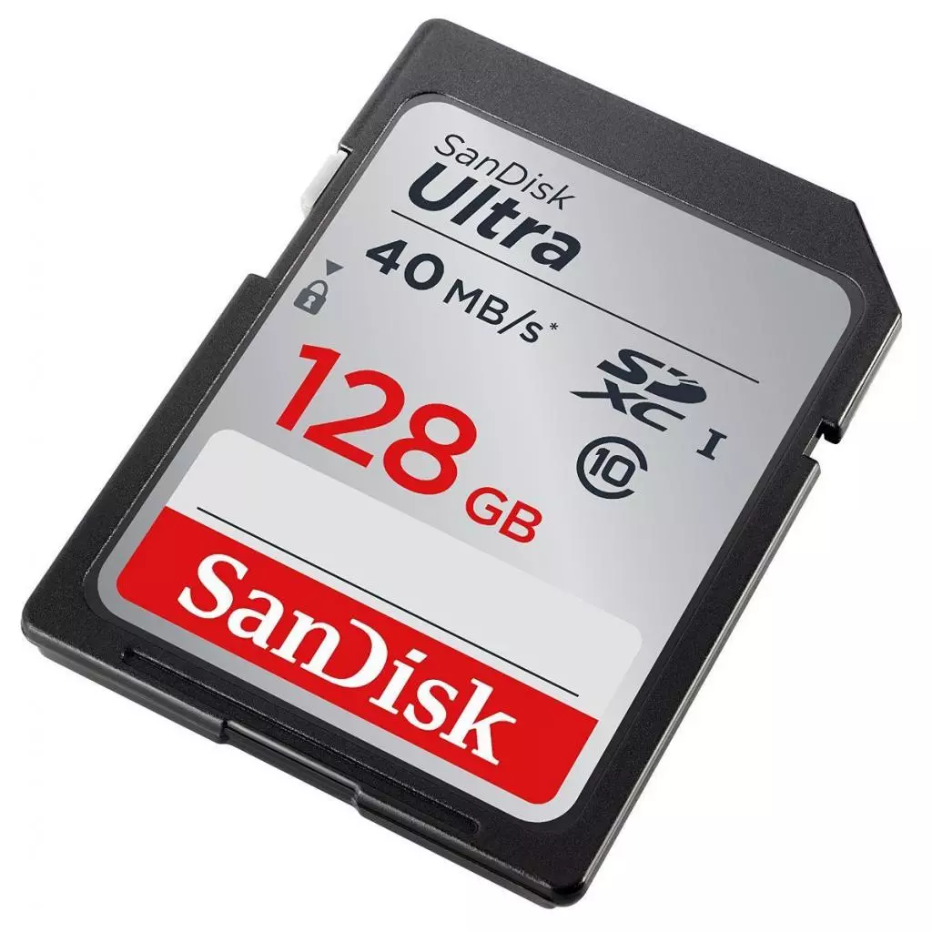 Карта памяти SanDisk 128GB SDXC Class 10 UHS-I (SDSDUNC-128G-GN6IN) - 2