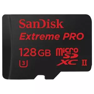 Карта памяти SanDisk 128GB microSD class 10 USH-II U3 (SDSQXPJ-128G-GN6M3)