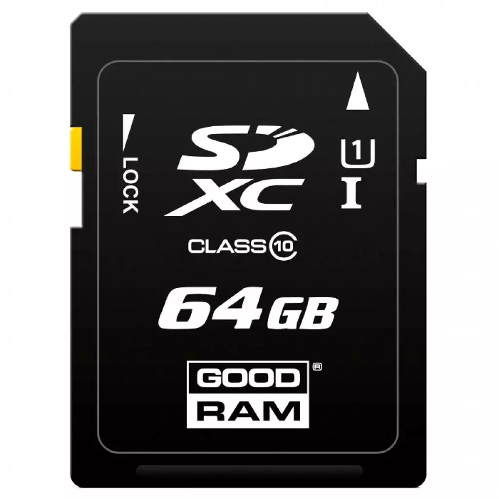 Карта памяти Goodram 64GB SDXC calss 10 UHS-I (S1A0-0640R11)