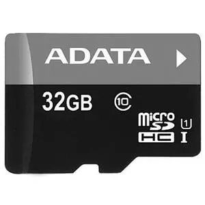Карта памяти ADATA 32GB Miсro-SDHC class 10 UHS-I (AUSDH32GUICL10-R)