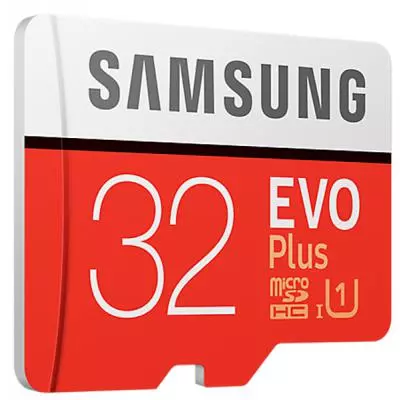 Карта памяти Samsung 32GB microSD class 10 UHS-I Evo Plus (MB-MC32GA/RU) - 2 Карта памяти Samsung 32GB microSD class 10 UHS-I Evo Plus (MB-MC32GA/RU) - 2