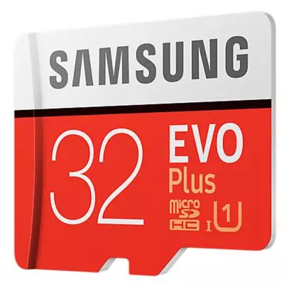Карта памяти Samsung 32GB microSD class 10 UHS-I Evo Plus (MB-MC32GA/RU) - 3 Карта памяти Samsung 32GB microSD class 10 UHS-I Evo Plus (MB-MC32GA/RU) - 3