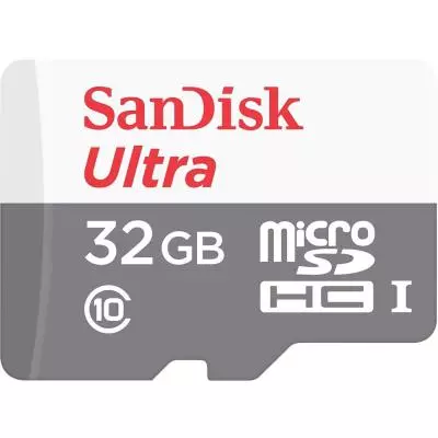 Карта памяти SanDisk 32GB Miсro-SDHC Class 10 UHS-I Ultra (SDSQUNS-032G-GN3MA) - 1