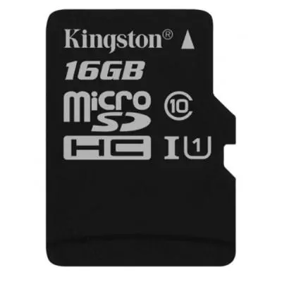 Карта памяти Kingston 16GB microSDHC class 10 UHS-I Canvas Select (SDCS/16GB) - 1 Карта памяти Kingston 16GB microSDHC class 10 UHS-I Canvas Select (SDCS/16GB) - 1