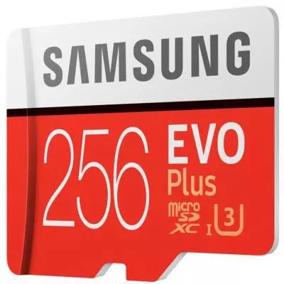 Карта памяти Samsung 256GB microSDXC class 10 UHS-I U3 Evo Plus (MB-MC256GA/RU) - 3