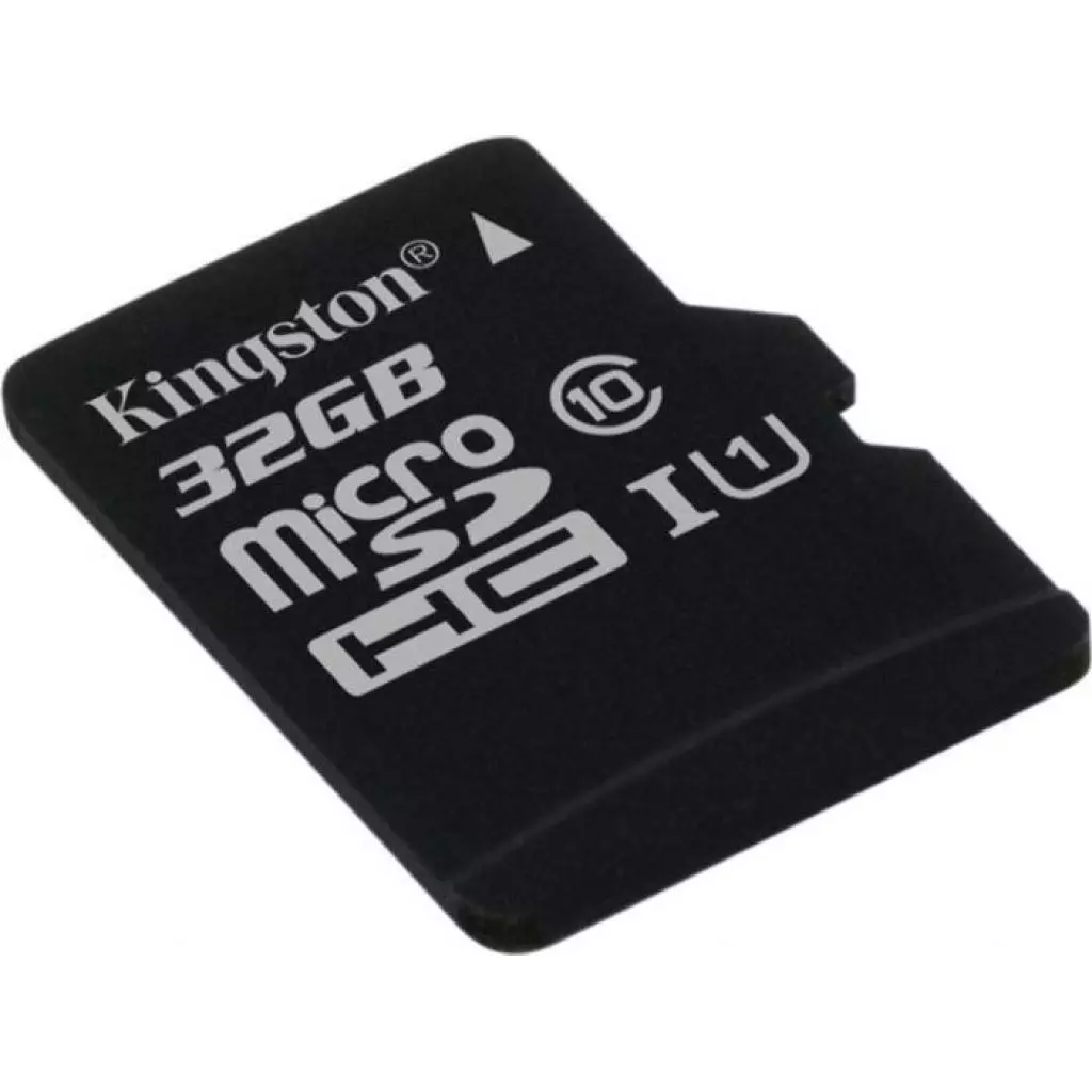 Карта памяти Kingston 32GB microSDHC class 10 UHS-I (SDCS/32GBSP) - 1