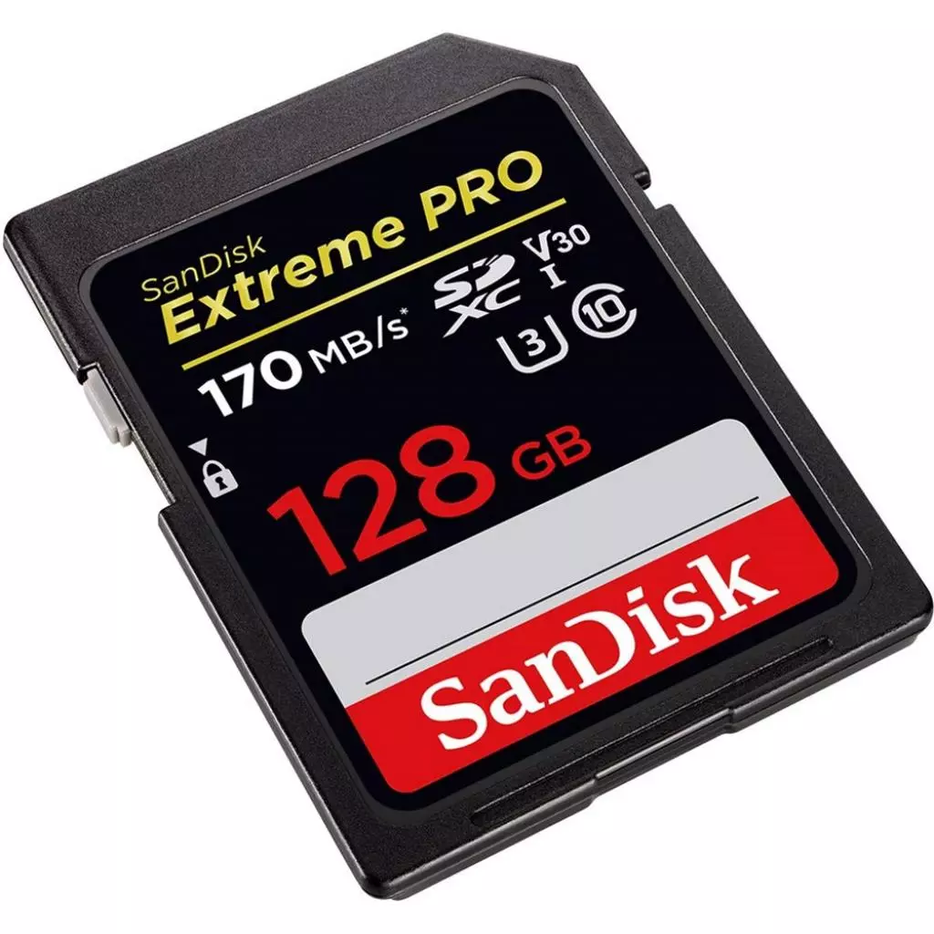 Карта памяти SanDisk 128GB SDXC UHS-I U3 (SDSDXXY-128G-GN4IN)