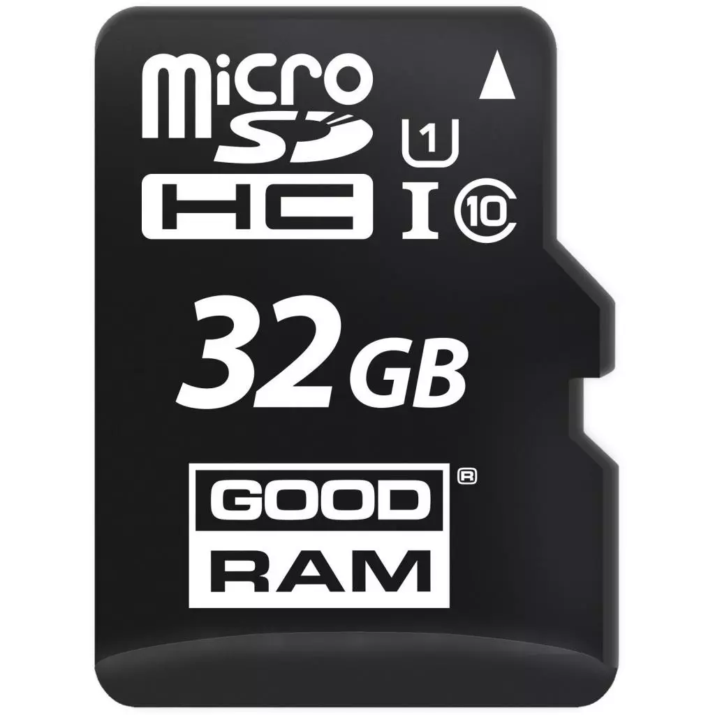 Карта памяти Goodram 32GB microSDHC Class 10 (M1AA-0320R12) - 1 Карта памяти Goodram 32GB microSDHC Class 10 (M1AA-0320R12) - 1