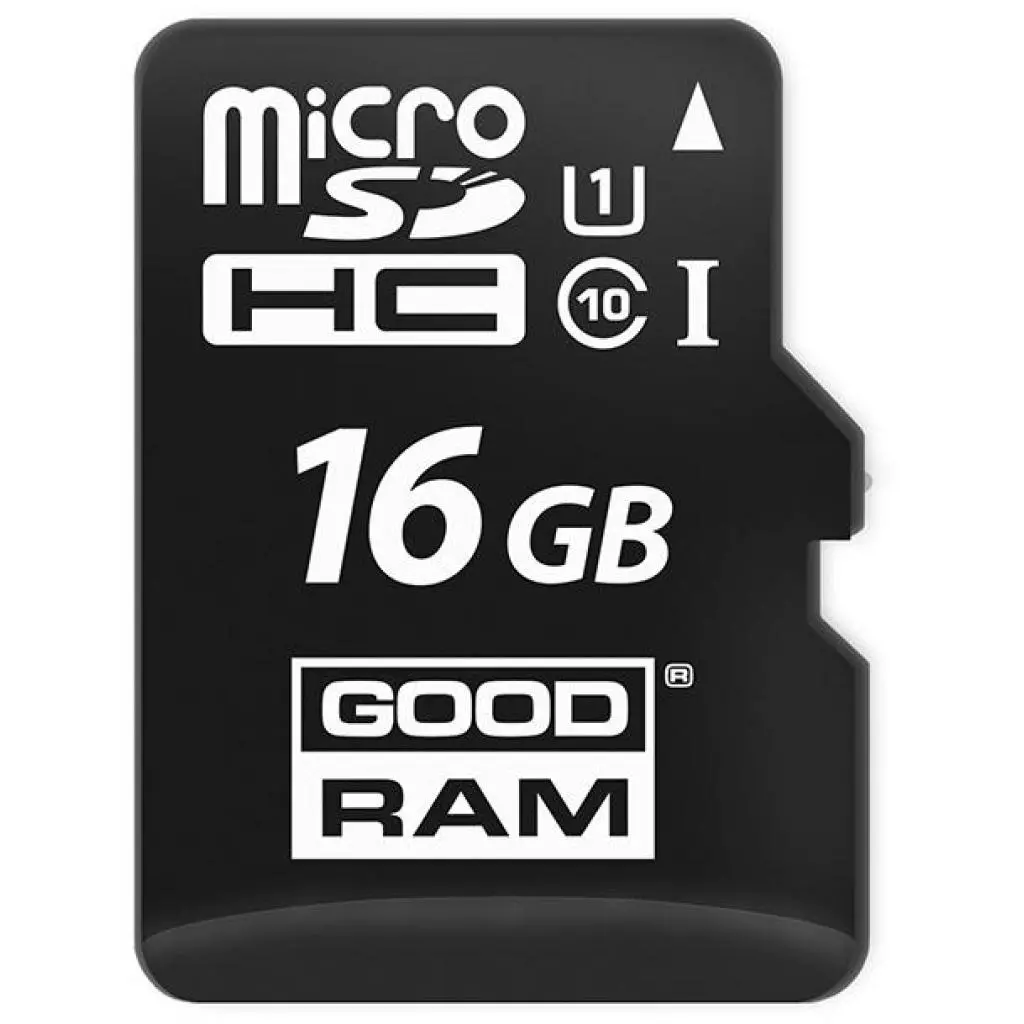 Карта памяти Goodram 16GB microSDHC Class 10 (M1AA-0160R12) - 1