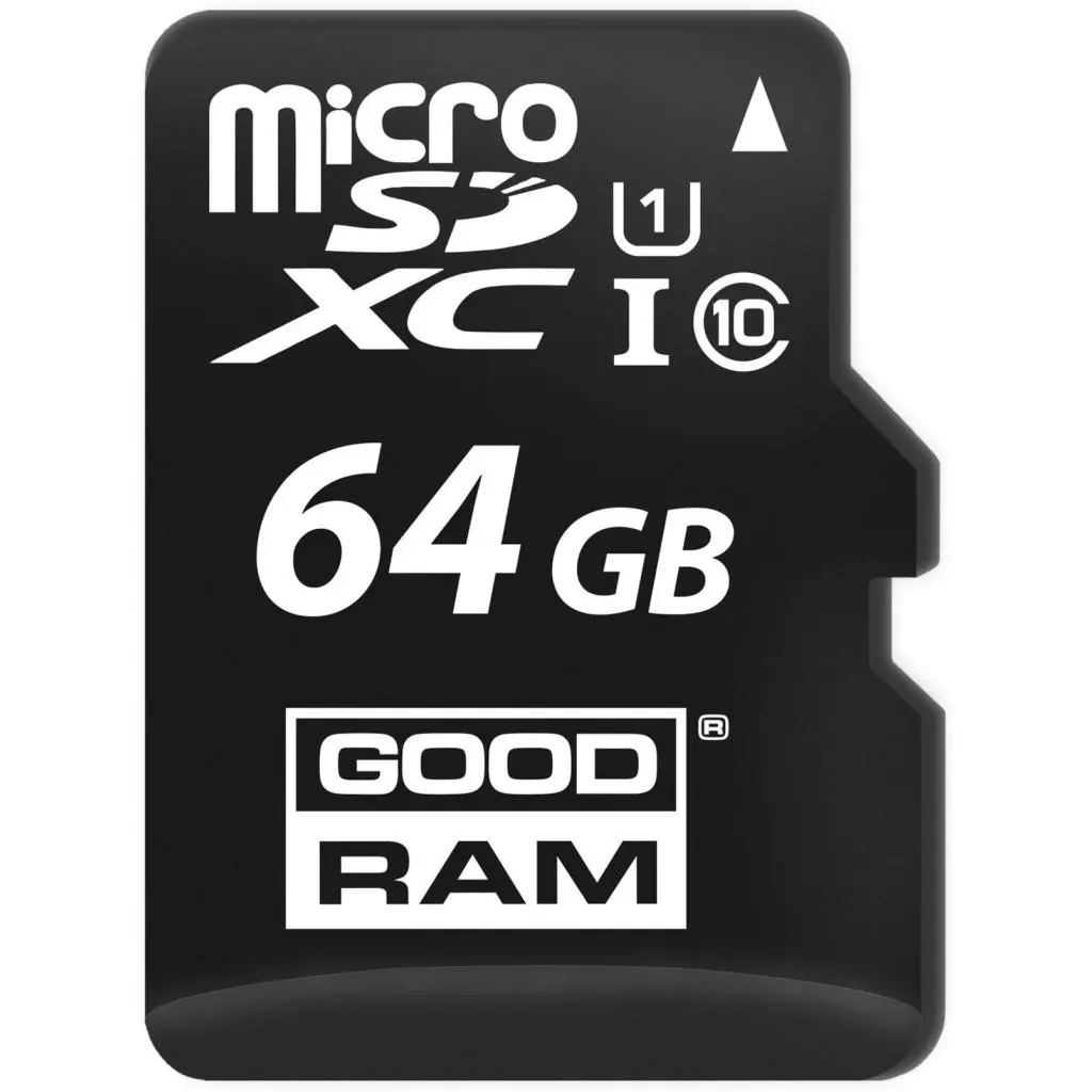 Карта памяти Goodram 64GB microSDXC Class 10 (M1AA-0640R12) - 1