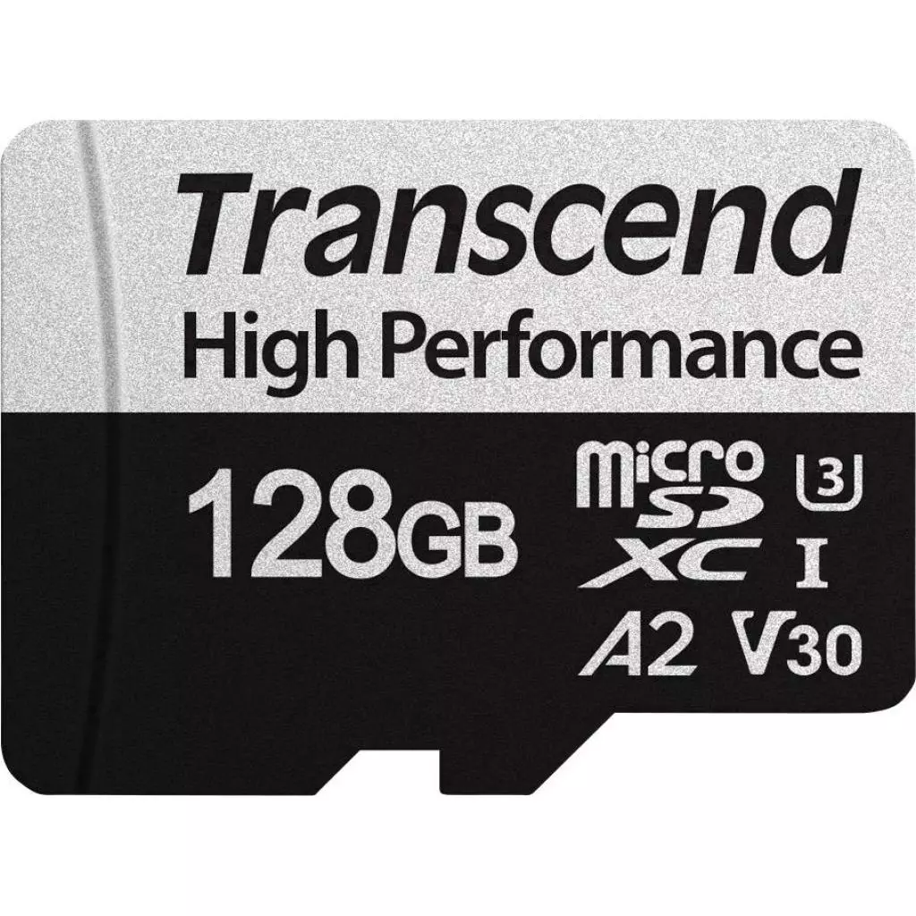 Карта памяти Transcend 128GB microSDXC class 10 UHS-I U3 A2 (TS128GUSD330S) - 1 Карта памяти Transcend 128GB microSDXC class 10 UHS-I U3 A2 (TS128GUSD330S) - 1