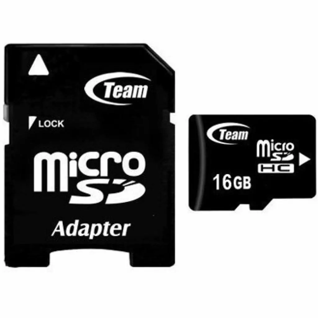 Карта памяти Team 16GB microSDHC class 10 (TUSDH16GCL1003)