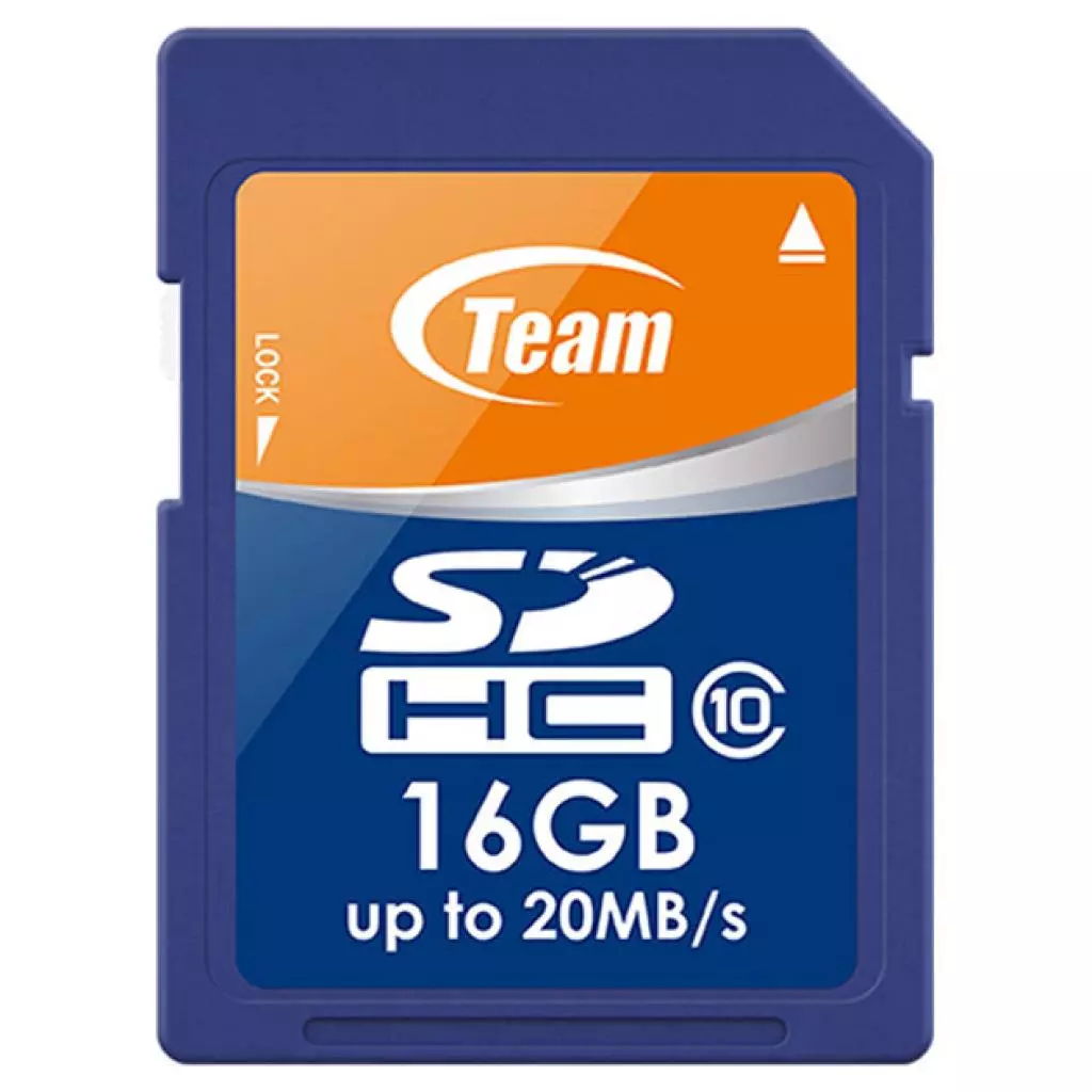 Карта памяти Team 16GB SDHC class 10 (TSDHC16GCL1001)