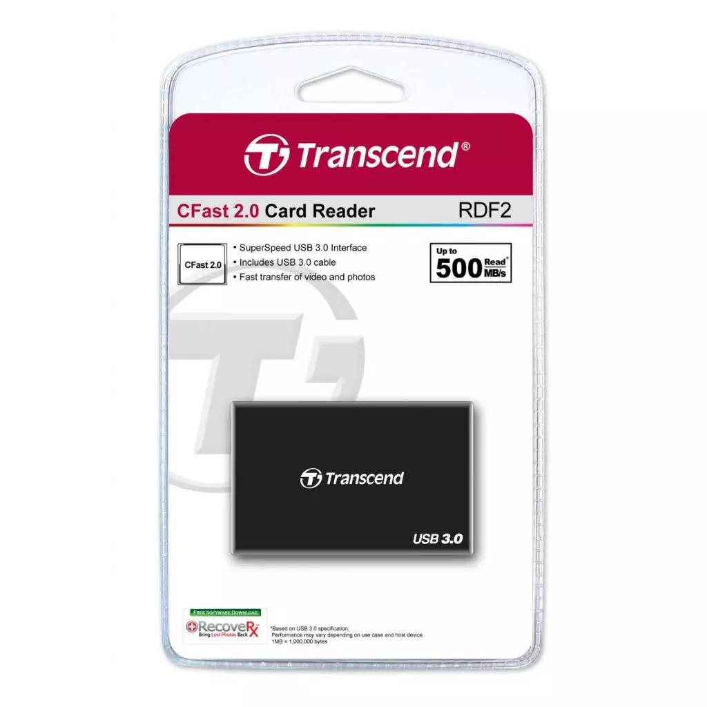 Считыватель флеш-карт Transcend TS-RDF2 - 3