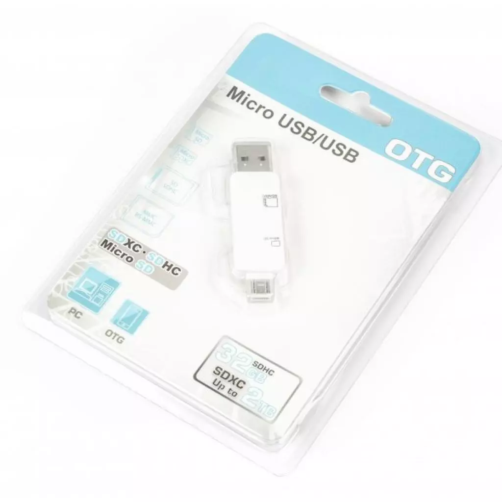 Считыватель флеш-карт Viewcon VE 110 w - 1 Считыватель флеш-карт Viewcon VE 110 w - 1