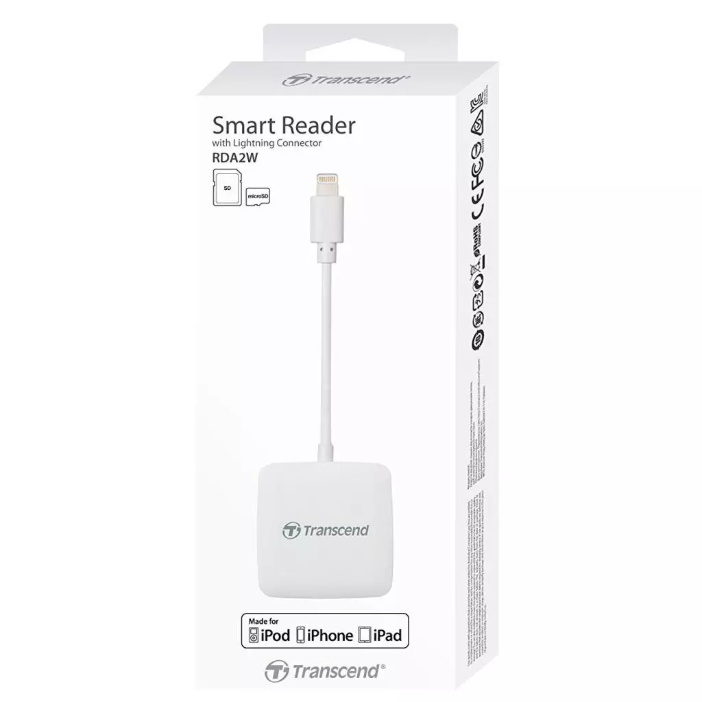 Считыватель флеш-карт Transcend TS-RDA2W - 3 Считыватель флеш-карт Transcend TS-RDA2W - 3