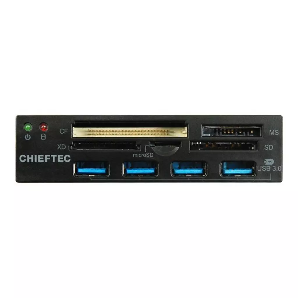 Считыватель флеш-карт Chieftec CRD-801H - 1
