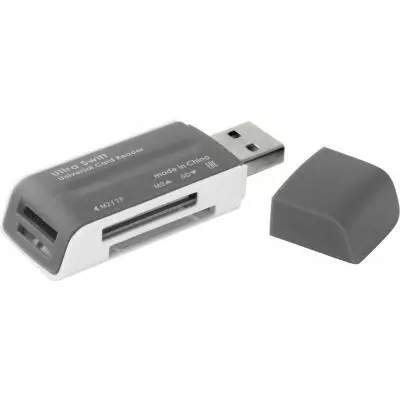 Считыватель флеш-карт Defender Ultra Swift USB 2.0 (83260) - 1 Считыватель флеш-карт Defender Ultra Swift USB 2.0 (83260) - 1