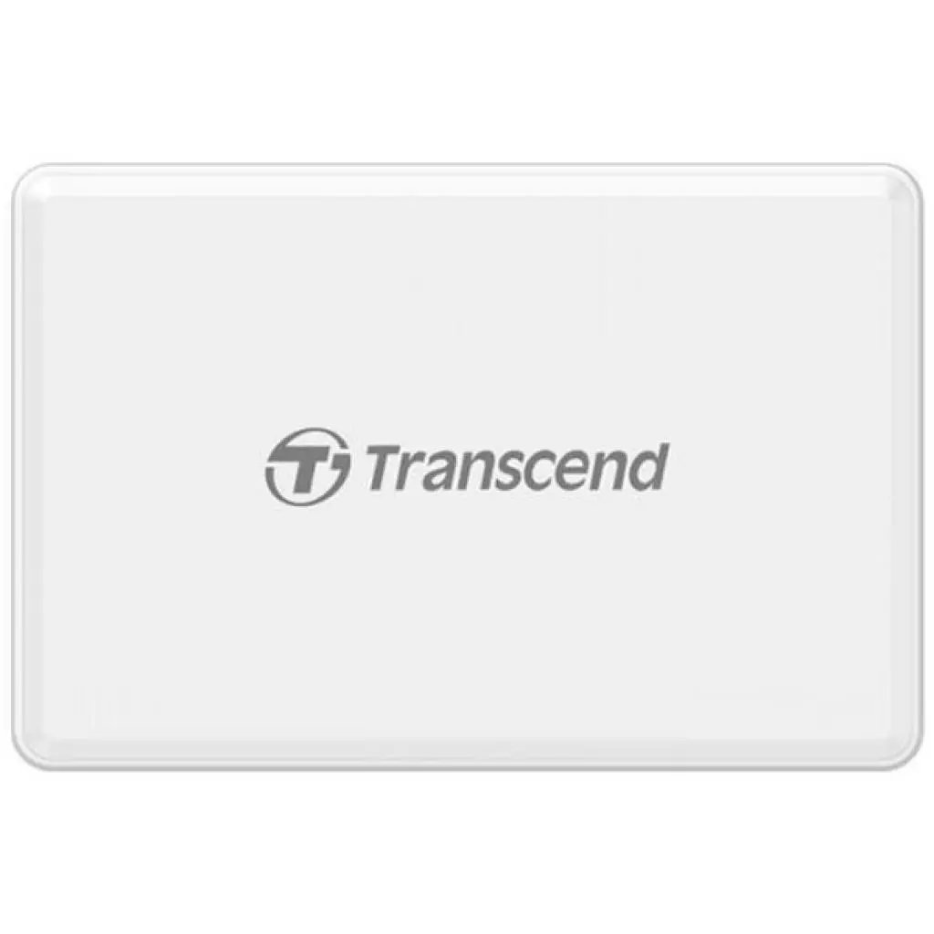 Считыватель флеш-карт Transcend USB 3.1 White (TS-RDF8W2) - 1 Считыватель флеш-карт Transcend USB 3.1 White (TS-RDF8W2) - 1