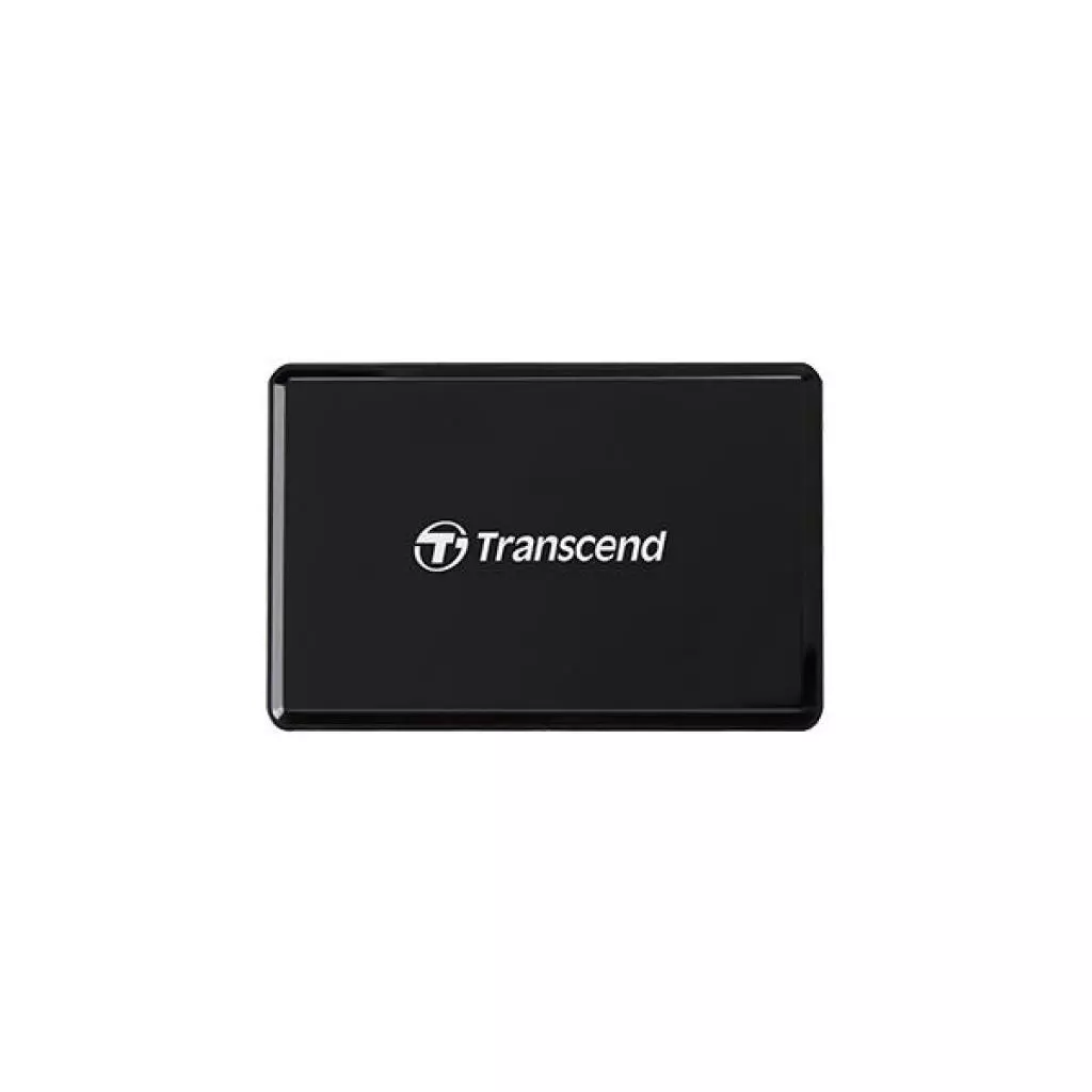 Считыватель флеш-карт Transcend USB 3.1 RDF9K UHS-II Black R260/W190MB/s (TS-RDF9K2) - 1 Считыватель флеш-карт Transcend USB 3.1 RDF9K UHS-II Black R260/W190MB/s (TS-RDF9K2) - 1