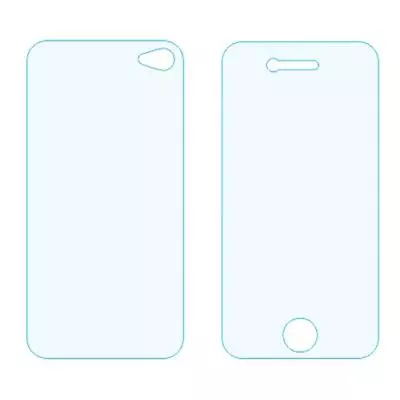 Пленка защитная Drobak для Apple iPhone 4 color series (зеленая) (500209) - 1