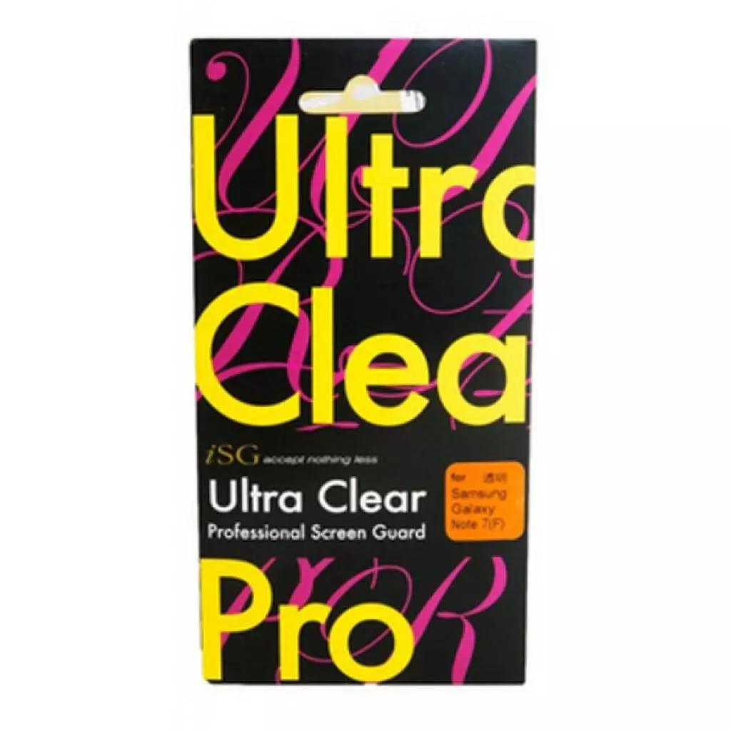 Пленка защитная iSG Ultra Clear Pro для Samsung Galaxy Note 7 N930F (SPF4278) - 1 Пленка защитная iSG Ultra Clear Pro для Samsung Galaxy Note 7 N930F (SPF4278) - 1