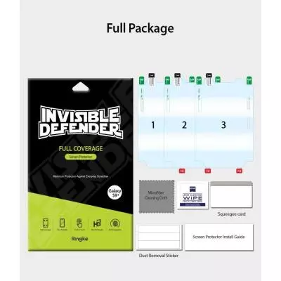 Пленка защитная Ringke для телефона Samsung Galaxy S9 Plus Full Cover (RSP4428) - 1 Пленка защитная Ringke для телефона Samsung Galaxy S9 Plus Full Cover (RSP4428) - 1