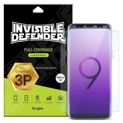 Пленка защитная Ringke для телефона Samsung Galaxy S9 Plus Full Cover (RSP4428)