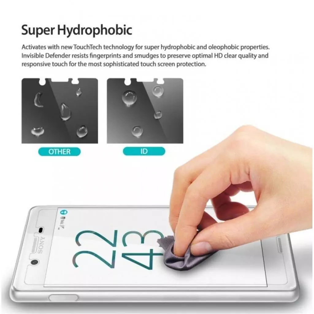 Пленка защитная Ringke для телефона Sony Xperia X / X Performance (RSP4469) - 4 Пленка защитная Ringke для телефона Sony Xperia X / X Performance (RSP4469) - 4