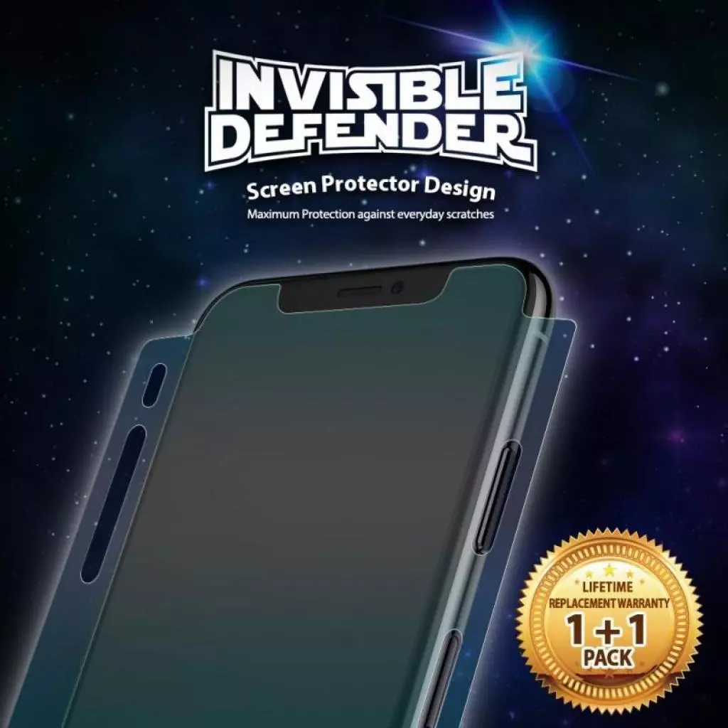 Пленка защитная Ringke для телефона Apple iPhone X /XS Full Cover (RSP4502) - 1 Пленка защитная Ringke для телефона Apple iPhone X /XS Full Cover (RSP4502) - 1
