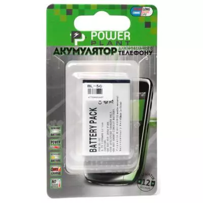 Аккумуляторная батарея для телефона PowerPlant Nokia BL-5C (5130, 6108, 6230, N72) (DV00DV1143) - 1